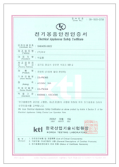 Safety certifications